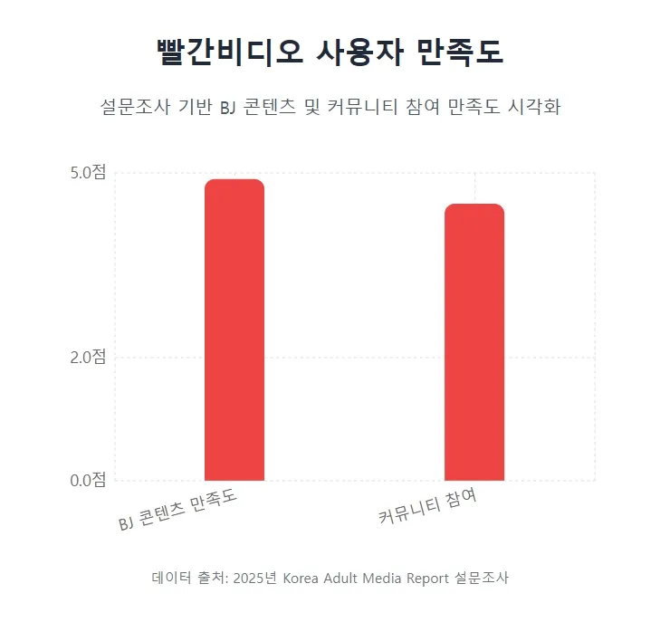 빨간비디오 사용자 만족도